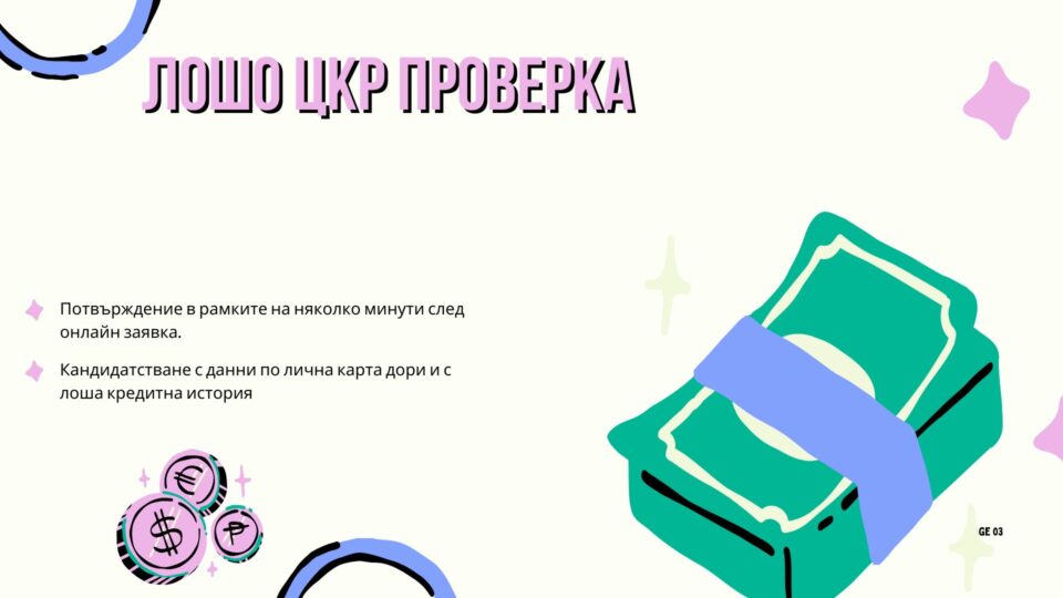 Лошо ЦКР проверка
